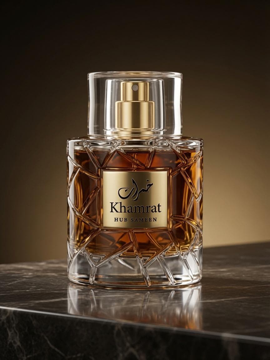 KHAMRAT perfume bottle, 100ml Unisex fragrance, barcode 3751114455558, Inspiration by Watan.
